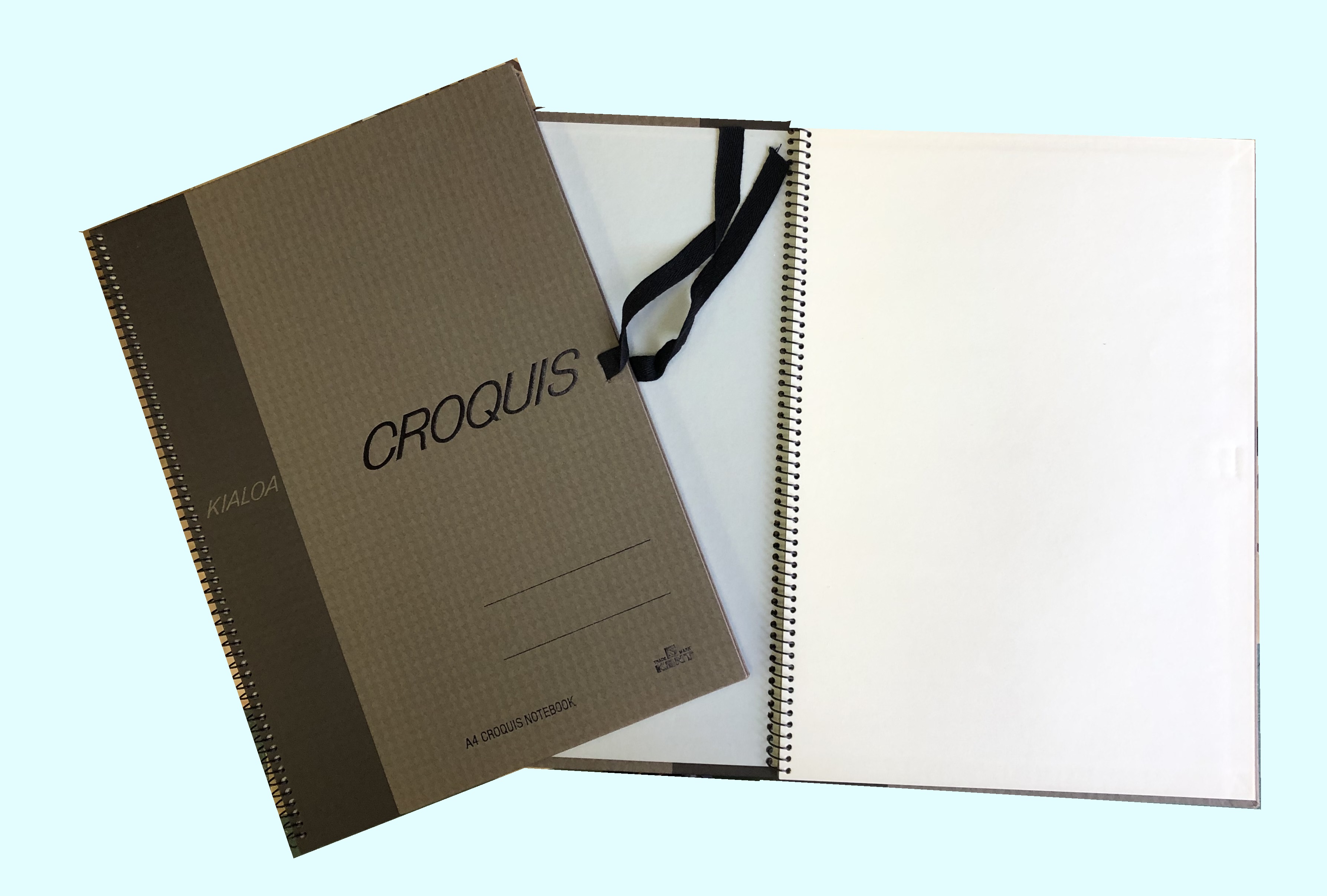 紐付きクロッキー帳　４０枚綴じ