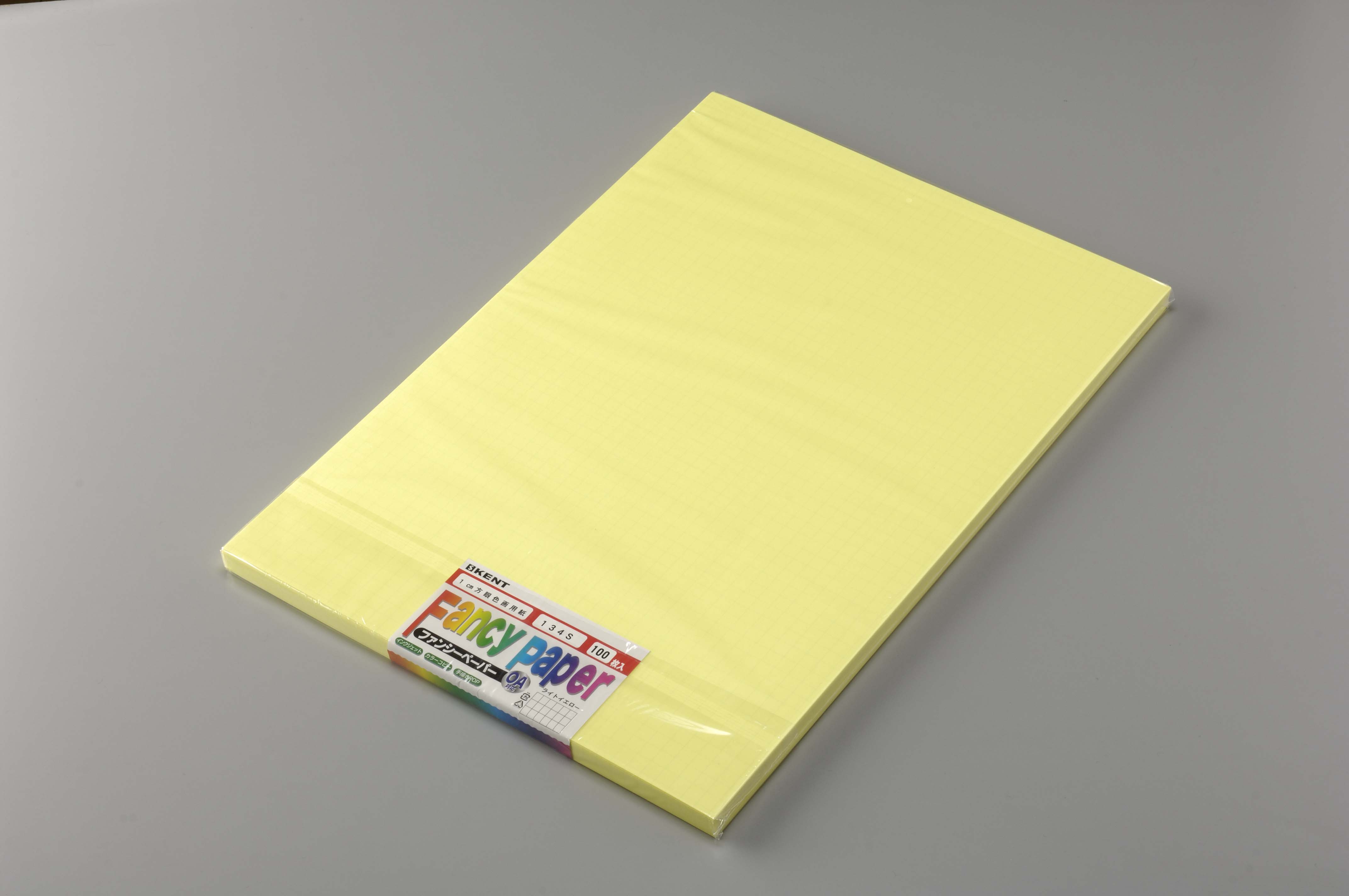 片面1ｃｍ方眼色画用紙